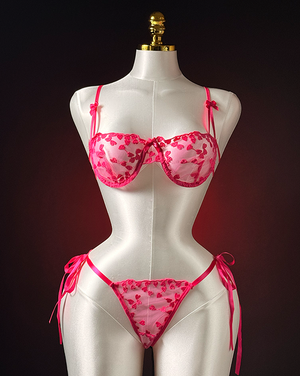 Midnight Romance Lace Set
