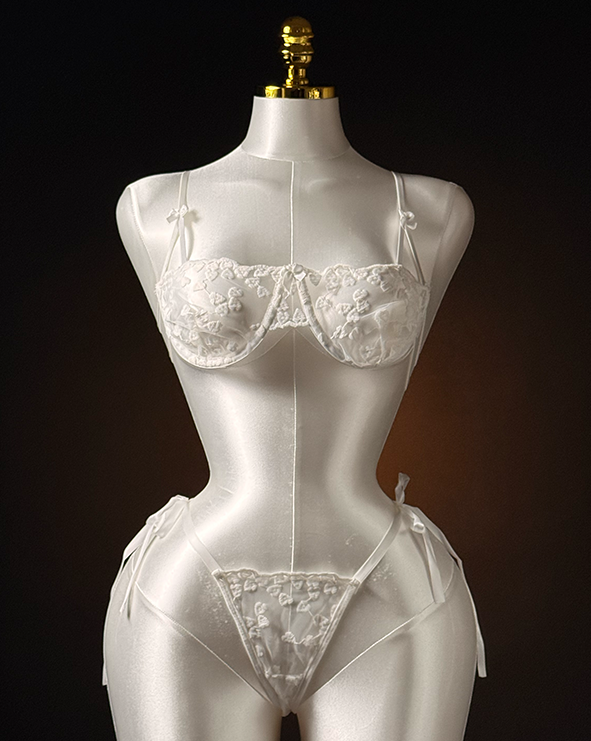 Midnight Romance Lace Set