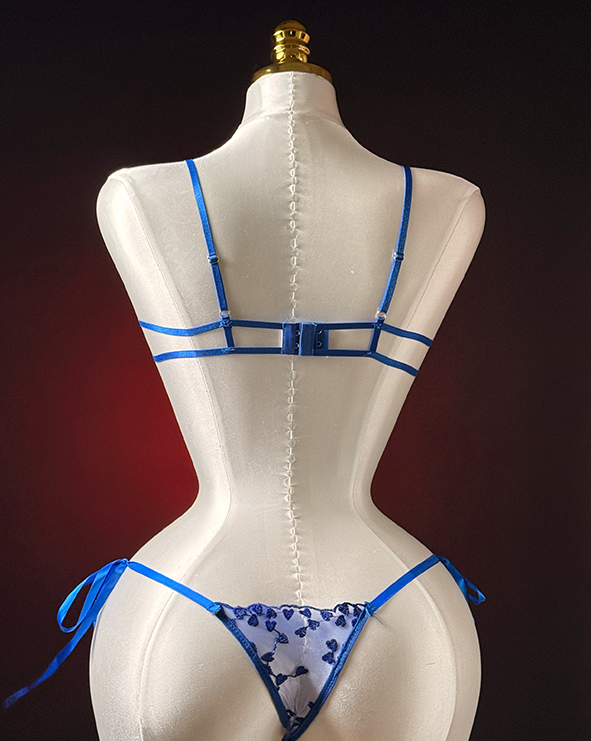 Midnight Romance Lace Set