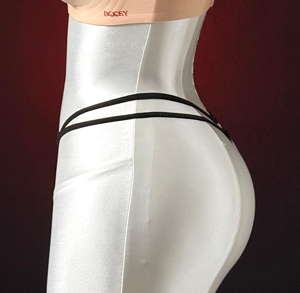 Butterfly Back Ornament Thong Panties